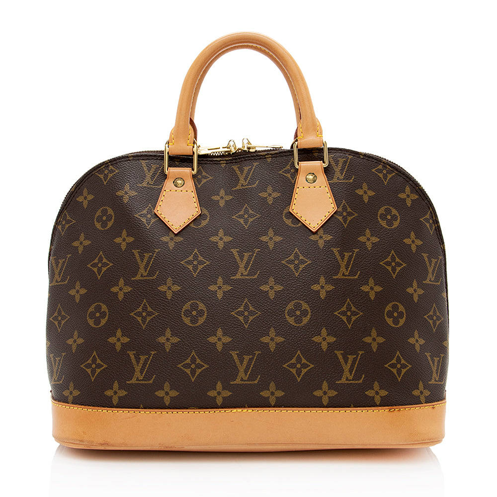 Louis Vuitton Vintage Monogram Canvas Alma PM Satchel (SHF-17095)