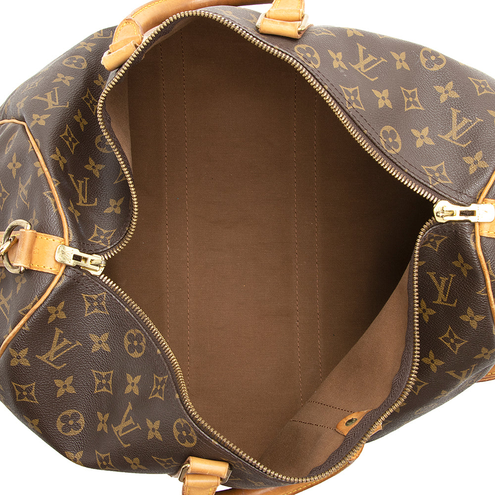 Louis Vuitton Vintage Monogram Canvas Keepall Bandouliere 45 Duffel Bag (SHF-20810)