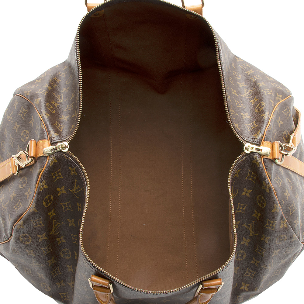 Louis Vuitton Vintage Monogram Canvas Keepall Bandouliere 60 Duffel Bag - FINAL SALE (SHF-20342)