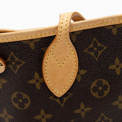 Louis Vuitton Monogram Canvas Neverfull PM Tote (SHF-17096)