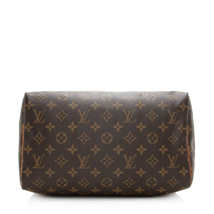 Louis Vuitton Vintage Monogram Canvas Speedy 30 Satchel - FINAL SALE (SHF-20193)