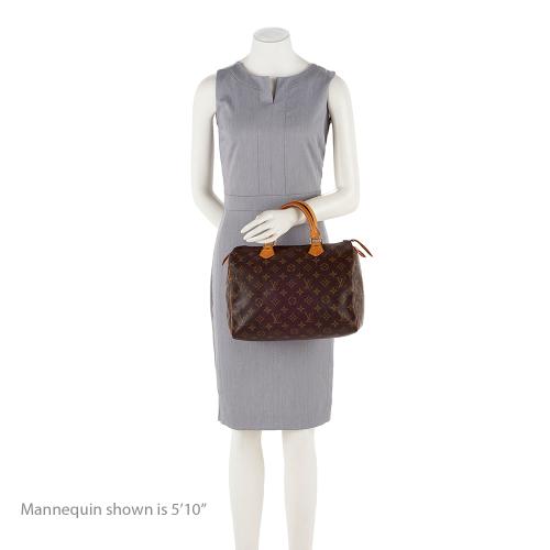 Louis Vuitton Vintage Monogram Canvas Speedy 30 Satchel (SHF-16685)