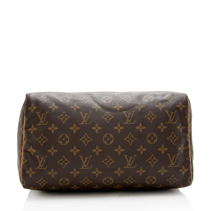 Louis Vuitton Vintage Monogram Canvas Speedy 30 Satchel (SHF-23180)