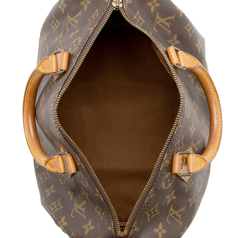 Louis Vuitton Vintage Monogram Canvas Speedy 30 Satchel (SHF-23180)