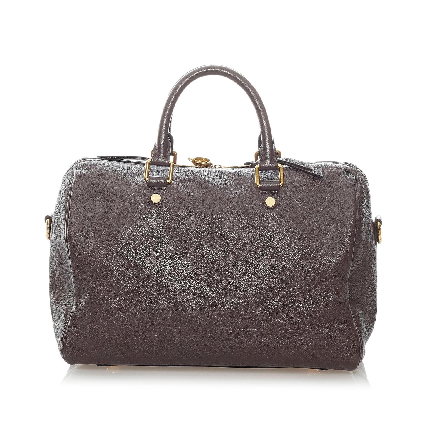 Louis Vuitton Monogram Empreinte Speedy Bandouliere 30 (SHG-34628)