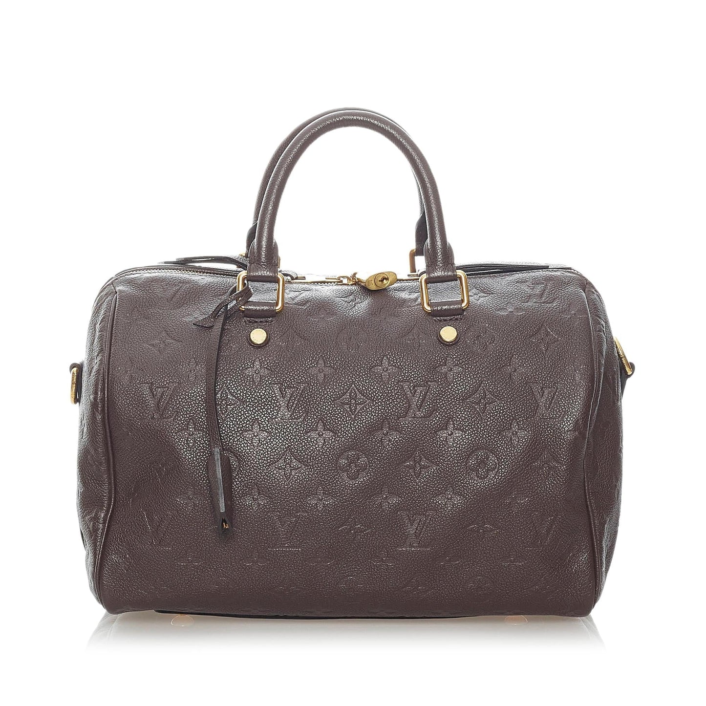 Louis Vuitton Monogram Empreinte Speedy Bandouliere 30 (SHG-34628)