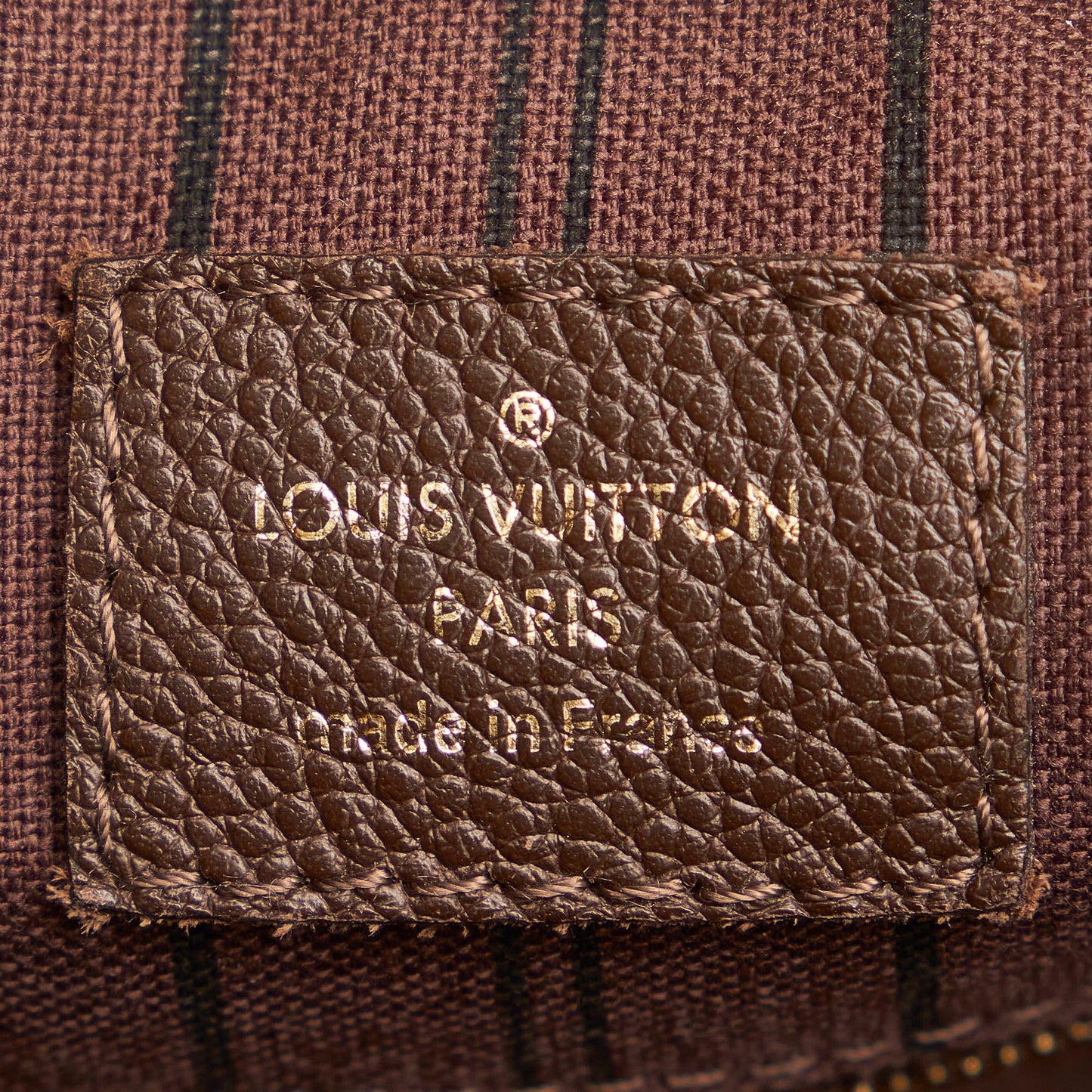 Louis Vuitton Monogram Empreinte Speedy Bandouliere 30 (SHG-34628)