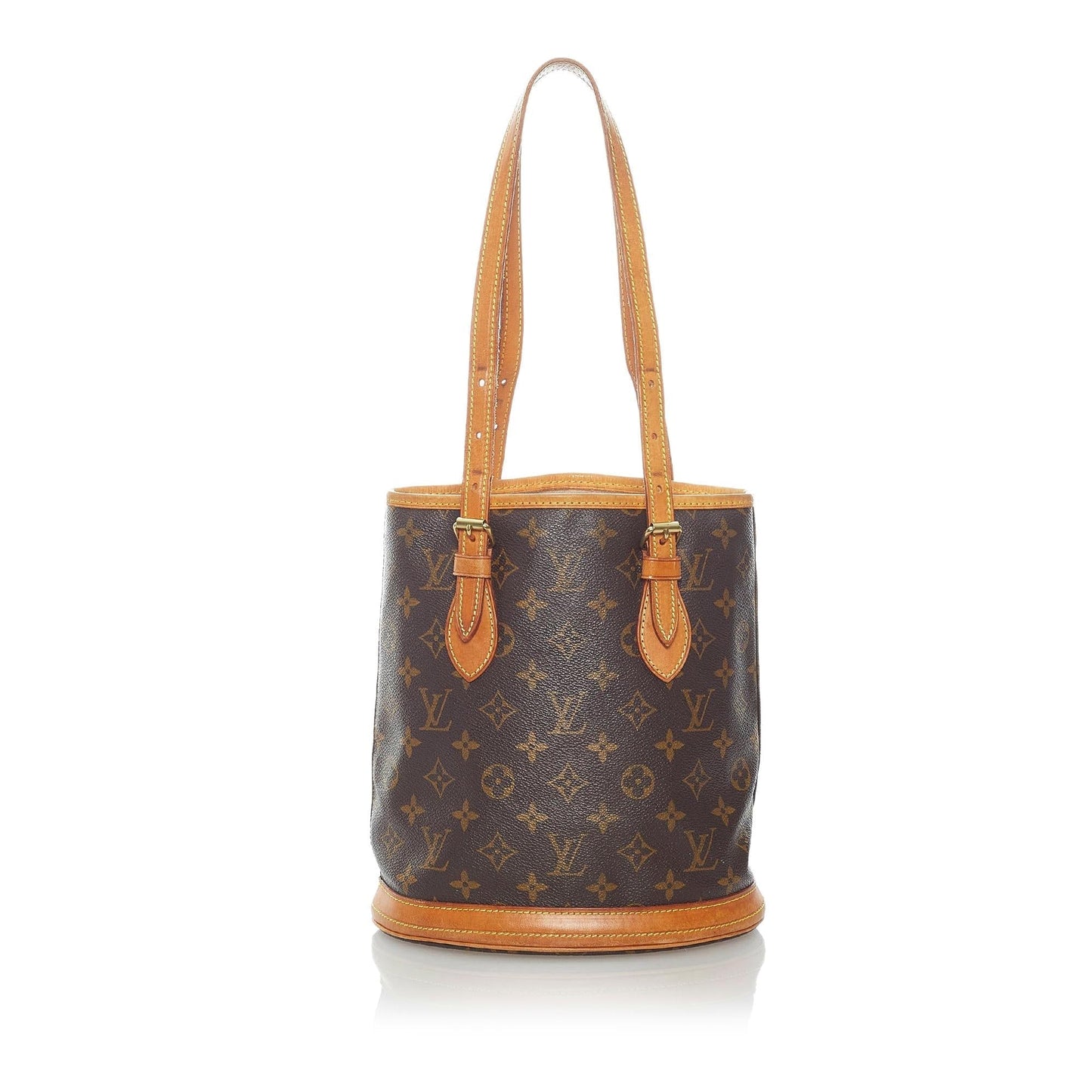 Louis Vuitton Monogram Petit Bucket (SHG-32641)