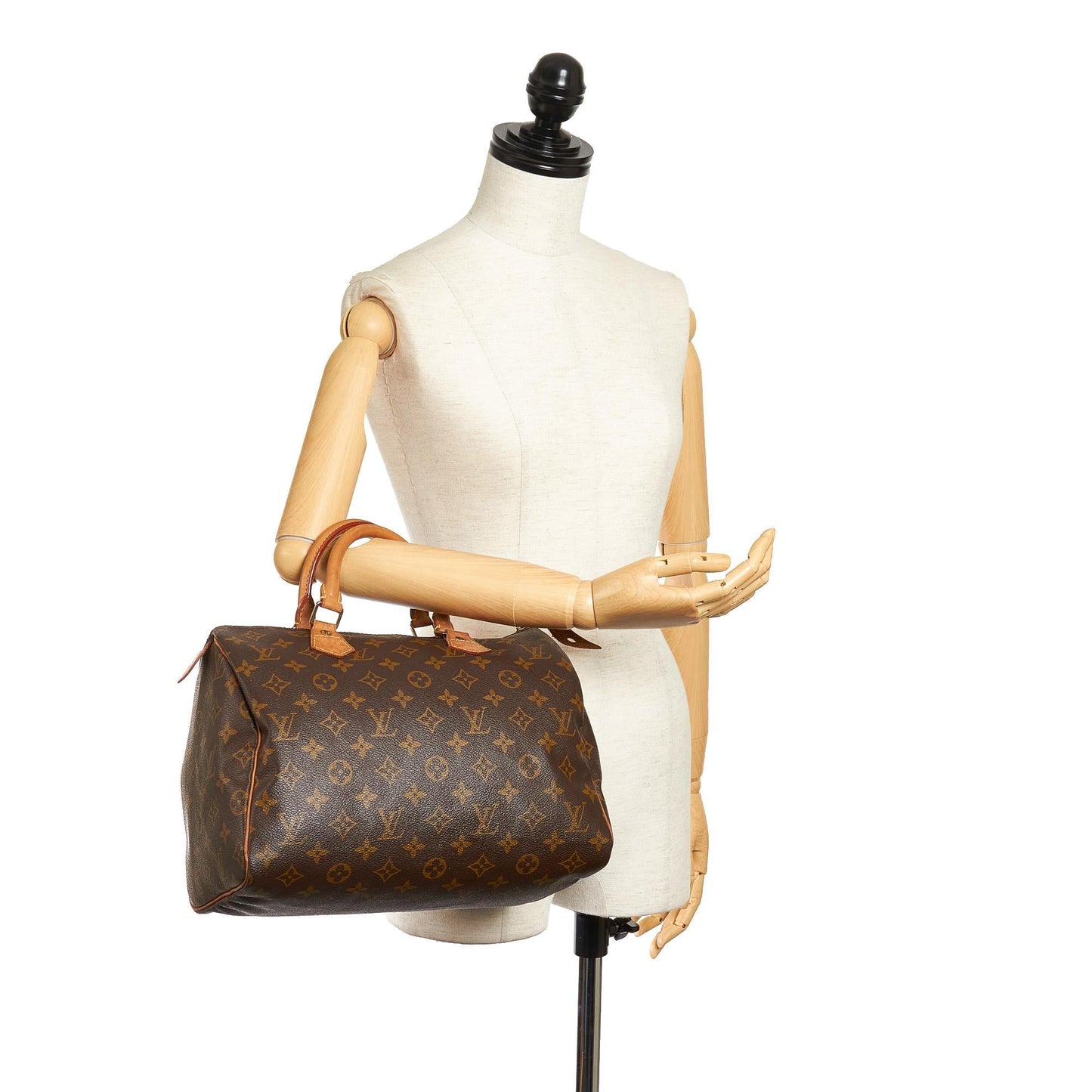 Louis Vuitton Monogram Speedy 30 (SHG-32423)