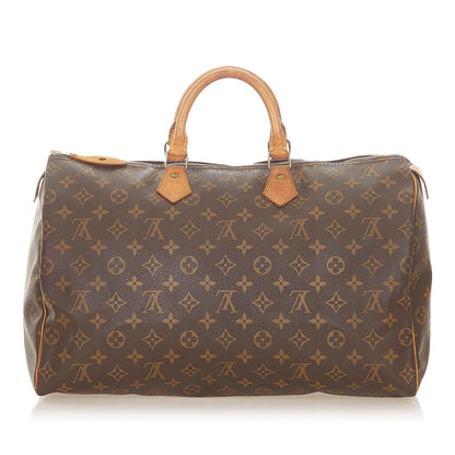 Louis Vuitton Monogram Speedy 40 (SHG-22494)