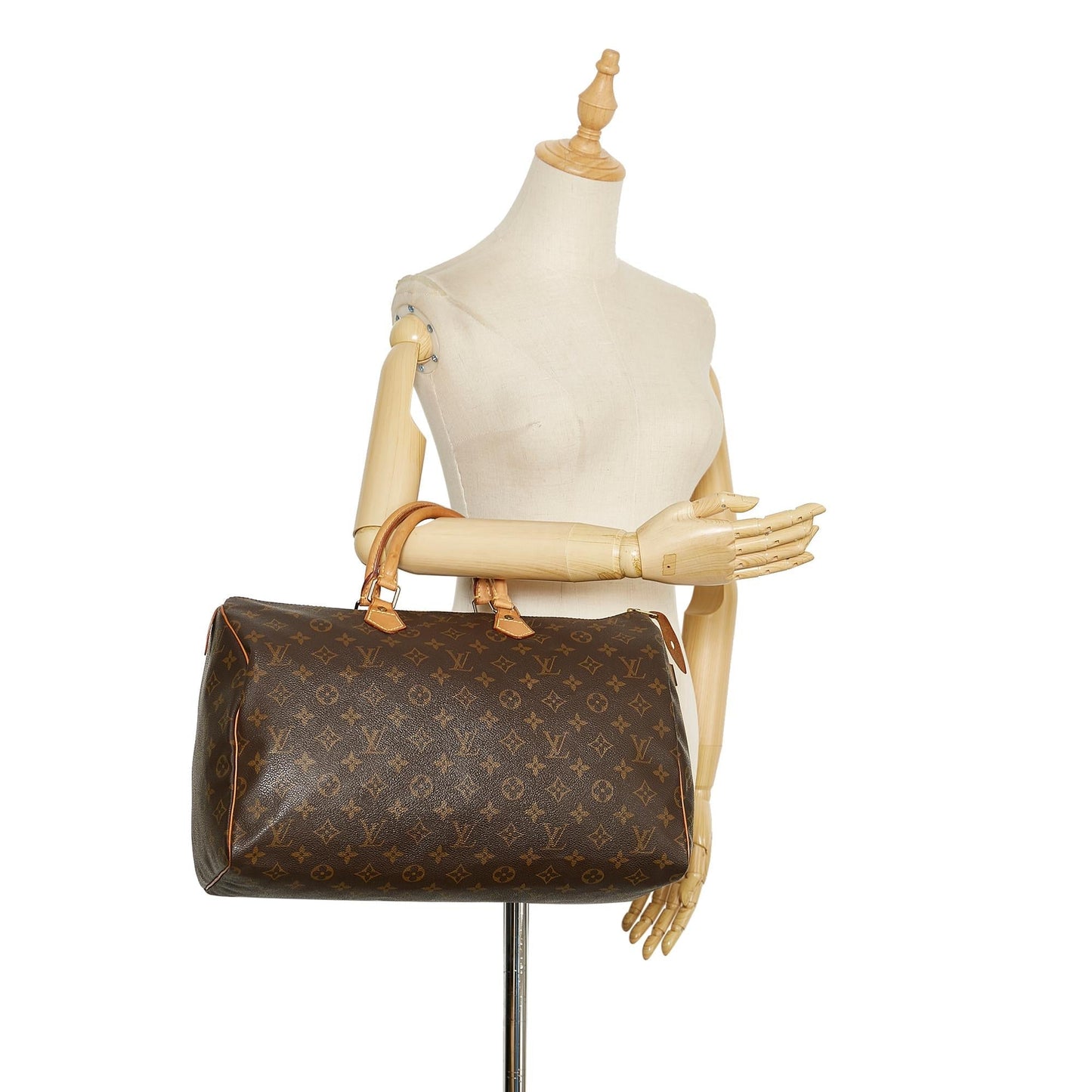 Louis Vuitton Monogram Speedy 40 (SHG-36520)