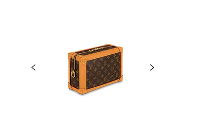 LOUIS VUITTON X NIGO SOFT TRUNK MONOGRAM DAMIER EBENE GIANT