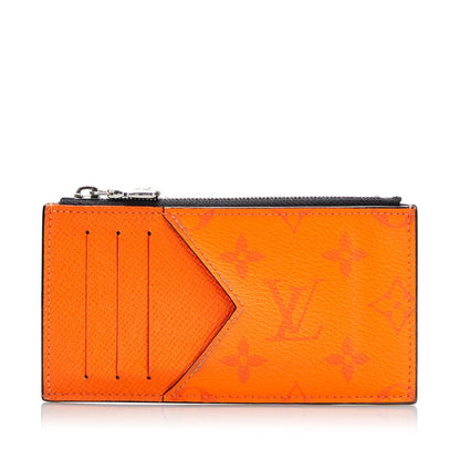 Louis Vuitton Taigarama Coin Card Holder (SHG-0ID7tS)