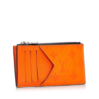 Louis Vuitton Taigarama Coin Card Holder (SHG-0ID7tS)