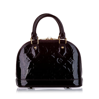 Louis Vuitton Vernis Alma BB (SHG-31929)