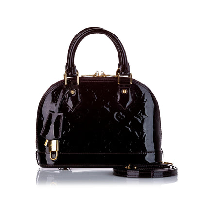 Louis Vuitton Vernis Alma BB (SHG-31929)