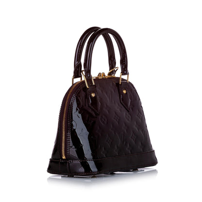 Louis Vuitton Vernis Alma BB (SHG-31929)