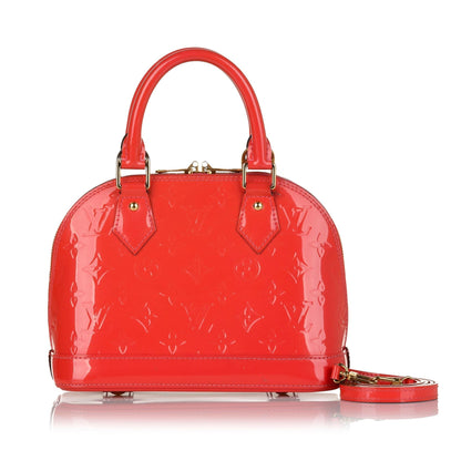 Louis Vuitton Vernis Alma BB (SHG-33626)