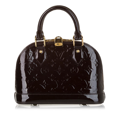 Louis Vuitton Vernis Alma BB (SHG-34119)