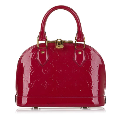 Louis Vuitton Vernis Alma BB (SHG-37683)