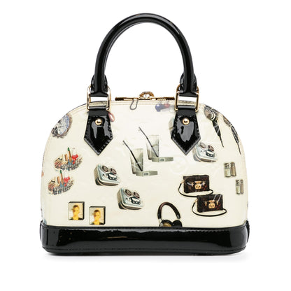 Louis Vuitton Vernis Alma Sticker BB with Strap (SHG-TNjZs0)