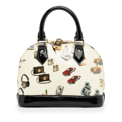 Louis Vuitton Vernis Alma Sticker BB with Strap (SHG-TNjZs0)