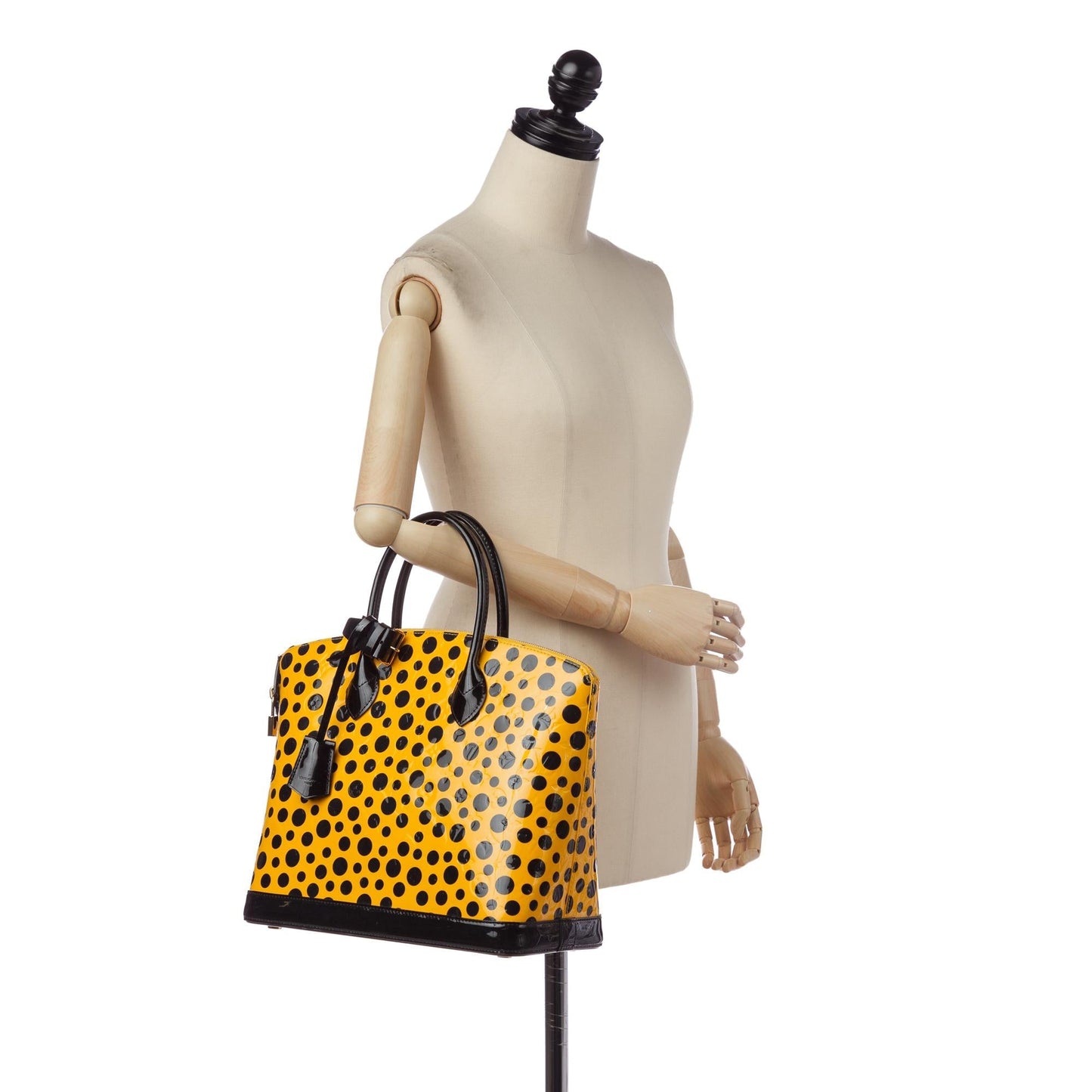 Louis Vuitton Vernis Dots Infinity Lockit (SHG-35345)