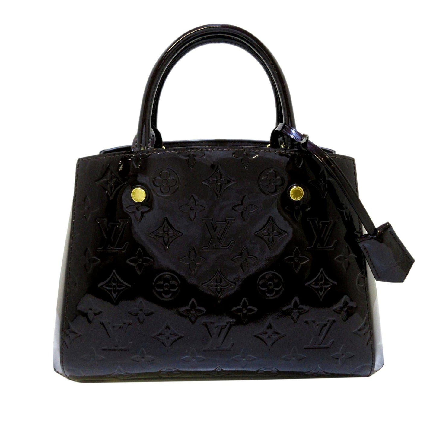 Louis Vuitton Vernis Montaigne BB (SHG-36939)