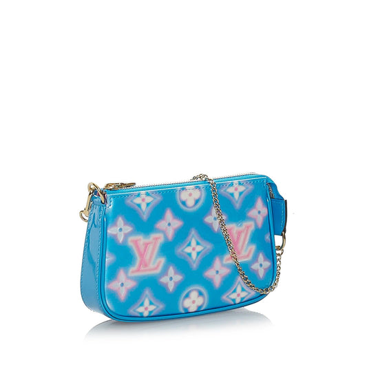 Louis Vuitton Vernis Valentine Mini Pochette Accessories (SHG-34972)