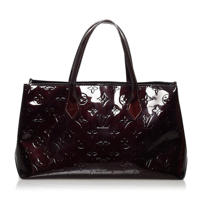 Louis Vuitton Vernis Wilshire PM (SHG-33915)