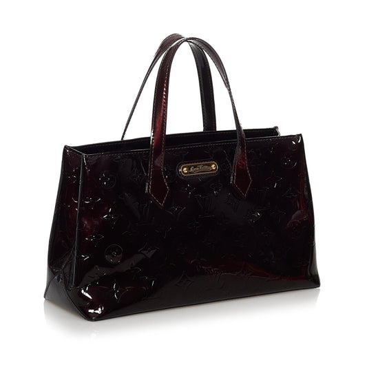 Louis Vuitton Vernis Wilshire PM (SHG-33915)