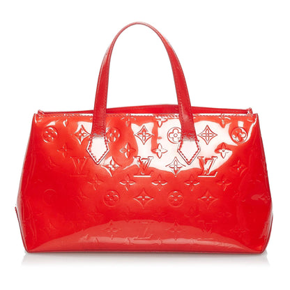 Louis Vuitton Vernis Wilshire PM (SHG-34219)