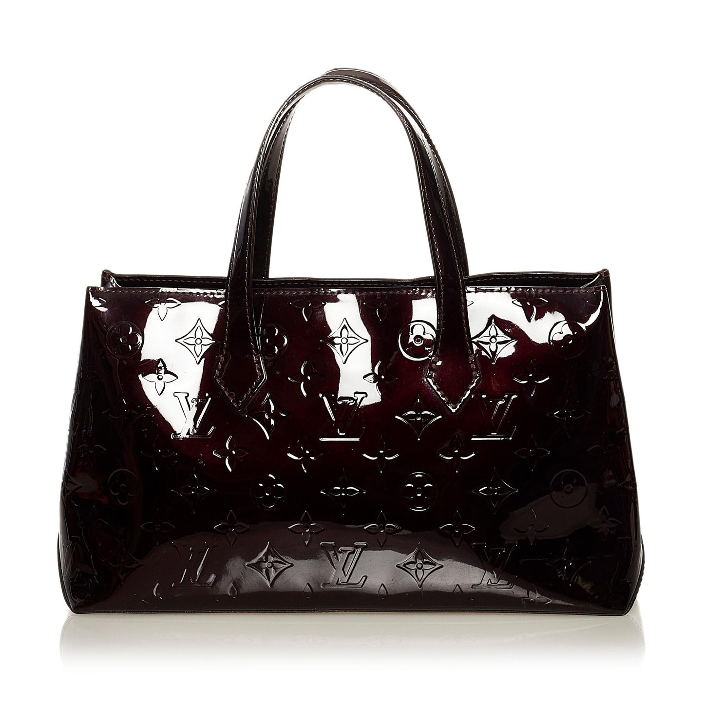 Louis Vuitton Vernis Wilshire PM (SHG-36274)