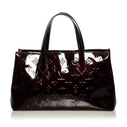 Louis Vuitton Vernis Wilshire PM (SHG-36274)