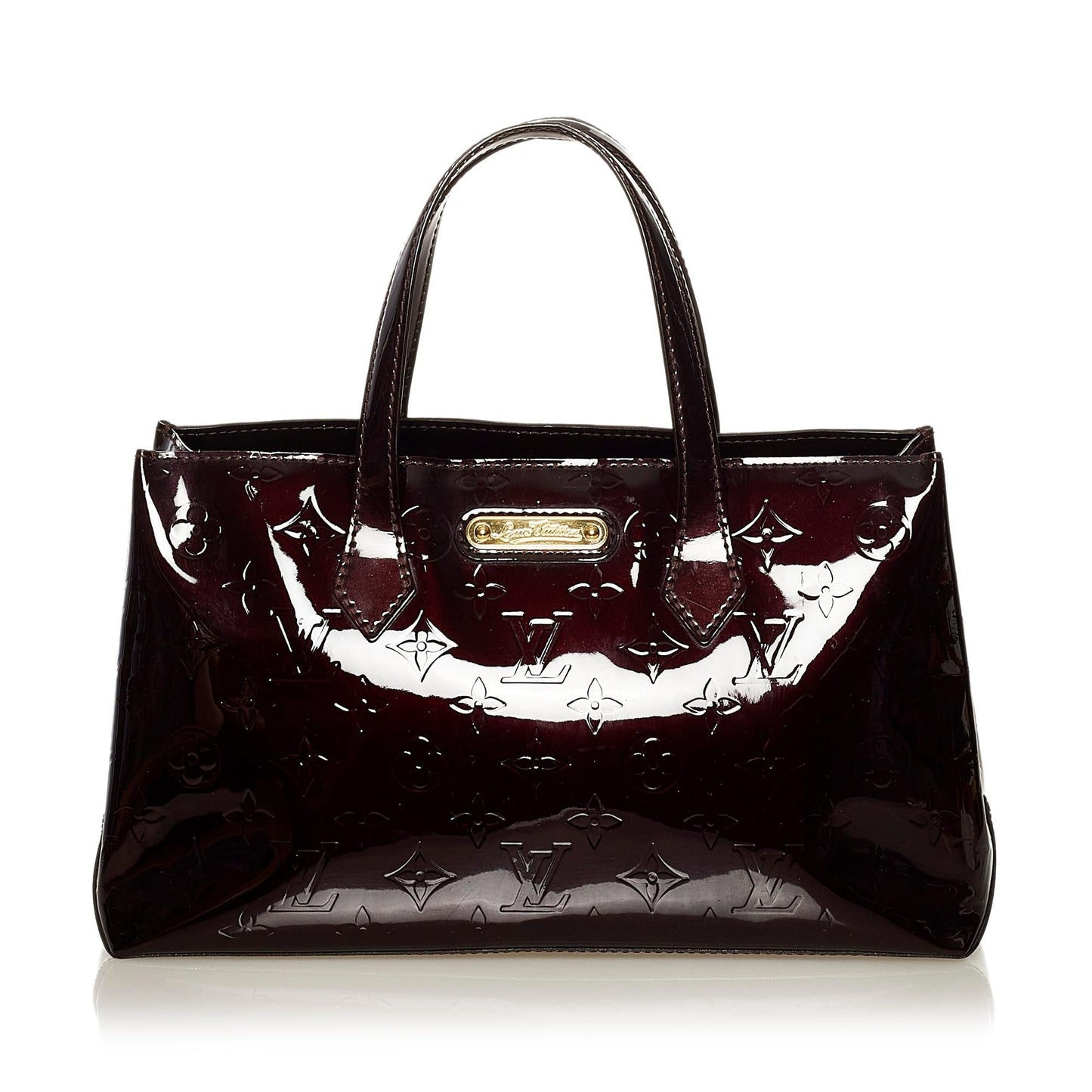 Louis Vuitton Vernis Wilshire PM (SHG-36274)