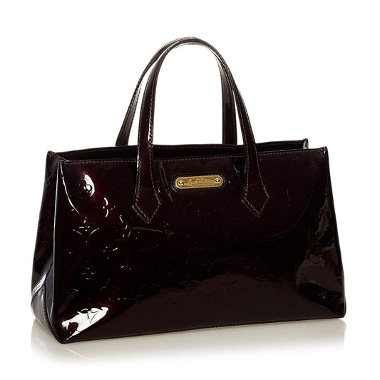 Louis Vuitton Vernis Wilshire PM (SHG-36274)