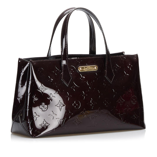 Louis Vuitton Vernis Wilshire PM (SHG-37028)