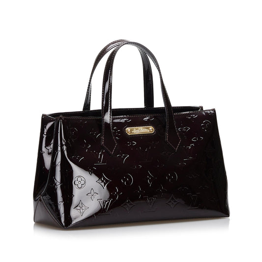 Louis Vuitton Vernis Wilshire PM (SHG-37155)