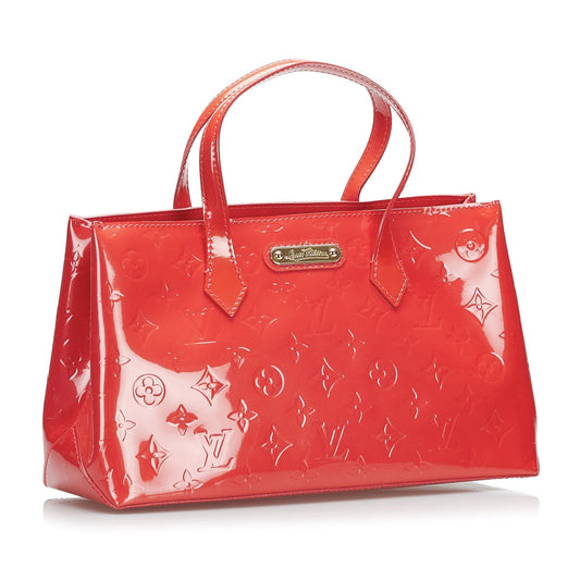 Louis Vuitton Vernis Wilshire PM (SHG-37255)