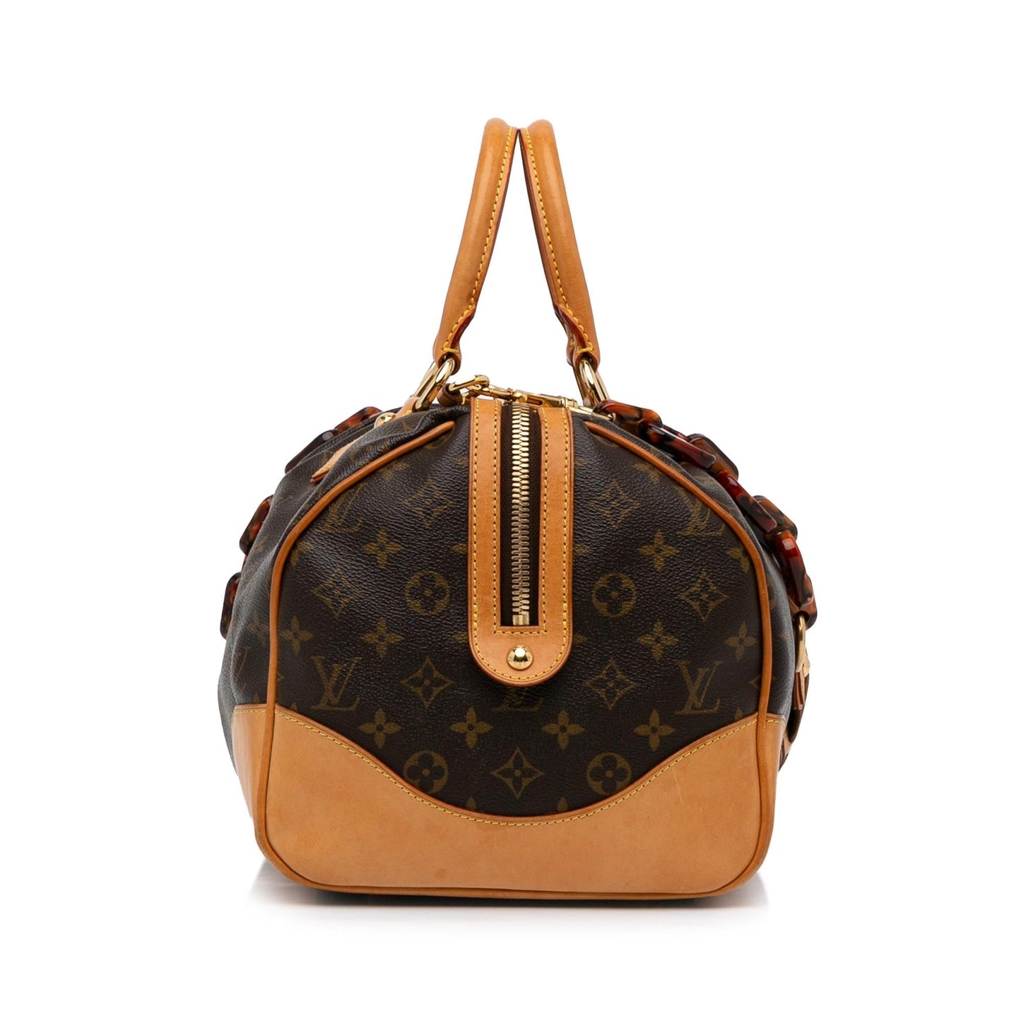 Louis Vuitton X Stephen Sprouse Monogram Canvas Satchel (SHG-elEdtg)