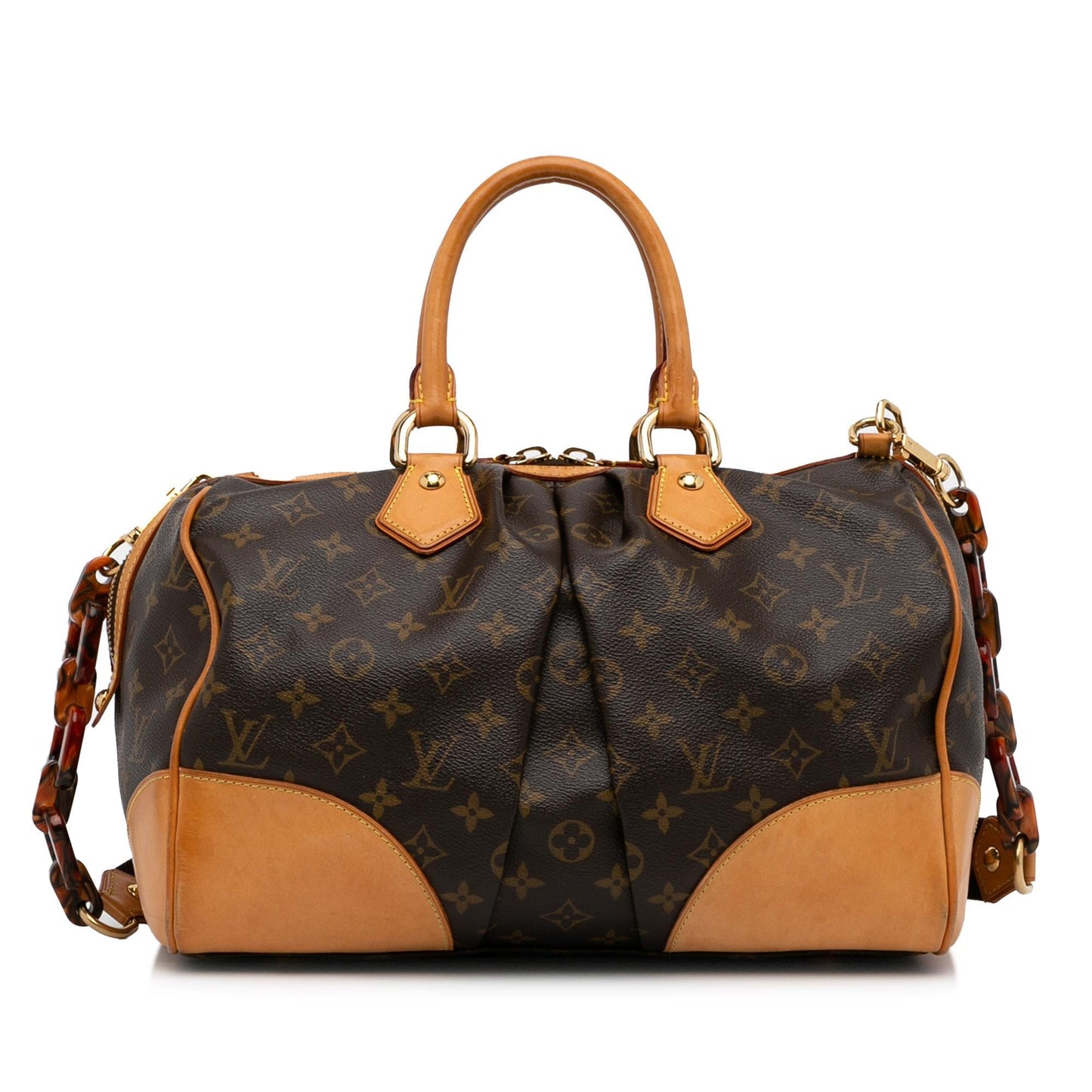 Louis Vuitton X Stephen Sprouse Monogram Canvas Satchel (SHG-elEdtg)