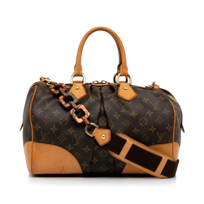 Louis Vuitton X Stephen Sprouse Monogram Canvas Satchel (SHG-elEdtg)