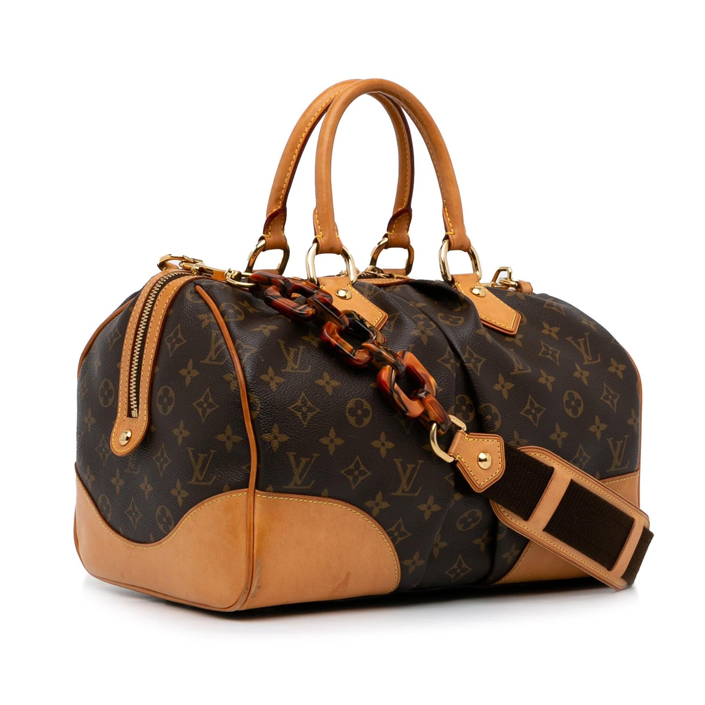 Louis Vuitton X Stephen Sprouse Monogram Canvas Satchel (SHG-elEdtg)