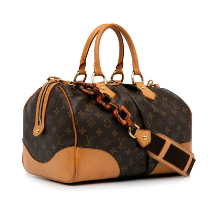 Louis Vuitton X Stephen Sprouse Monogram Canvas Satchel (SHG-elEdtg)