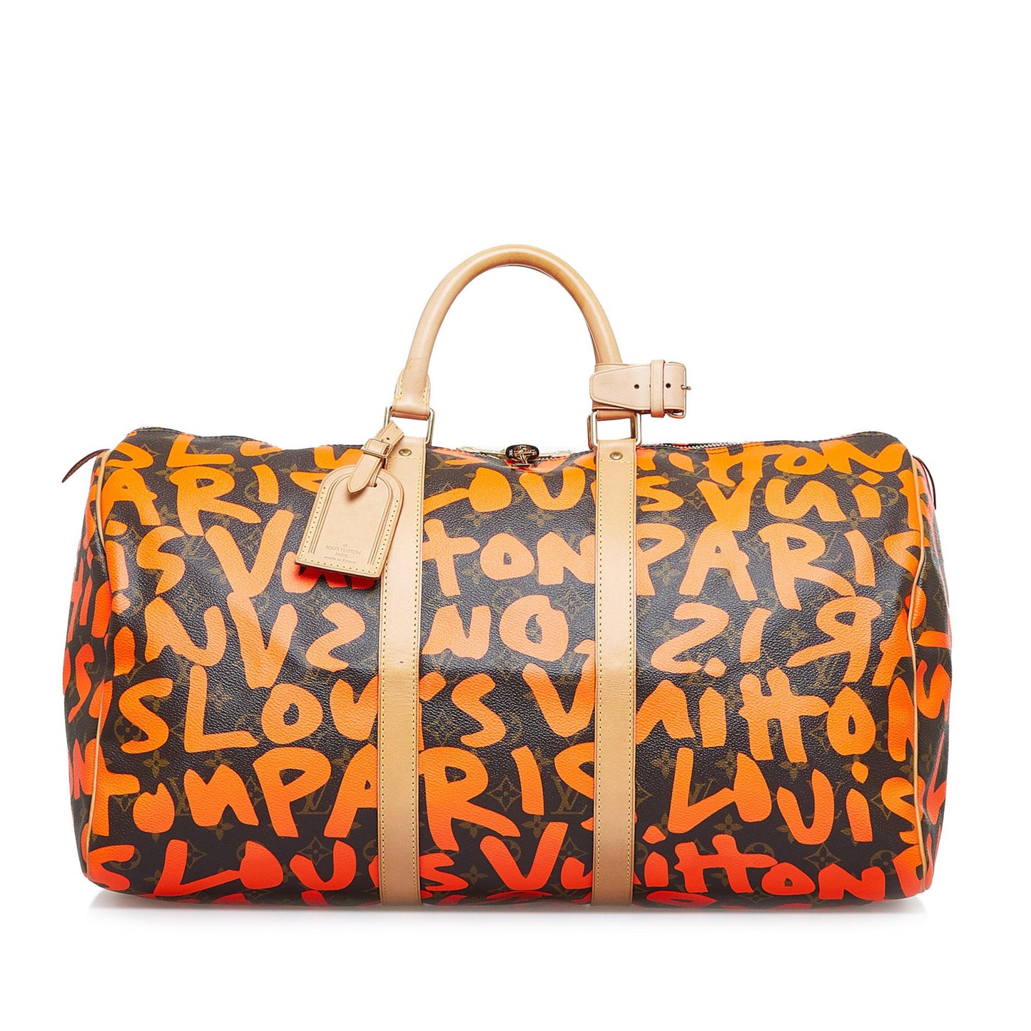 Louis Vuitton x Stephen Sprouse Monogram Graffiti Keepall 50 (SHG-BIgJLh)