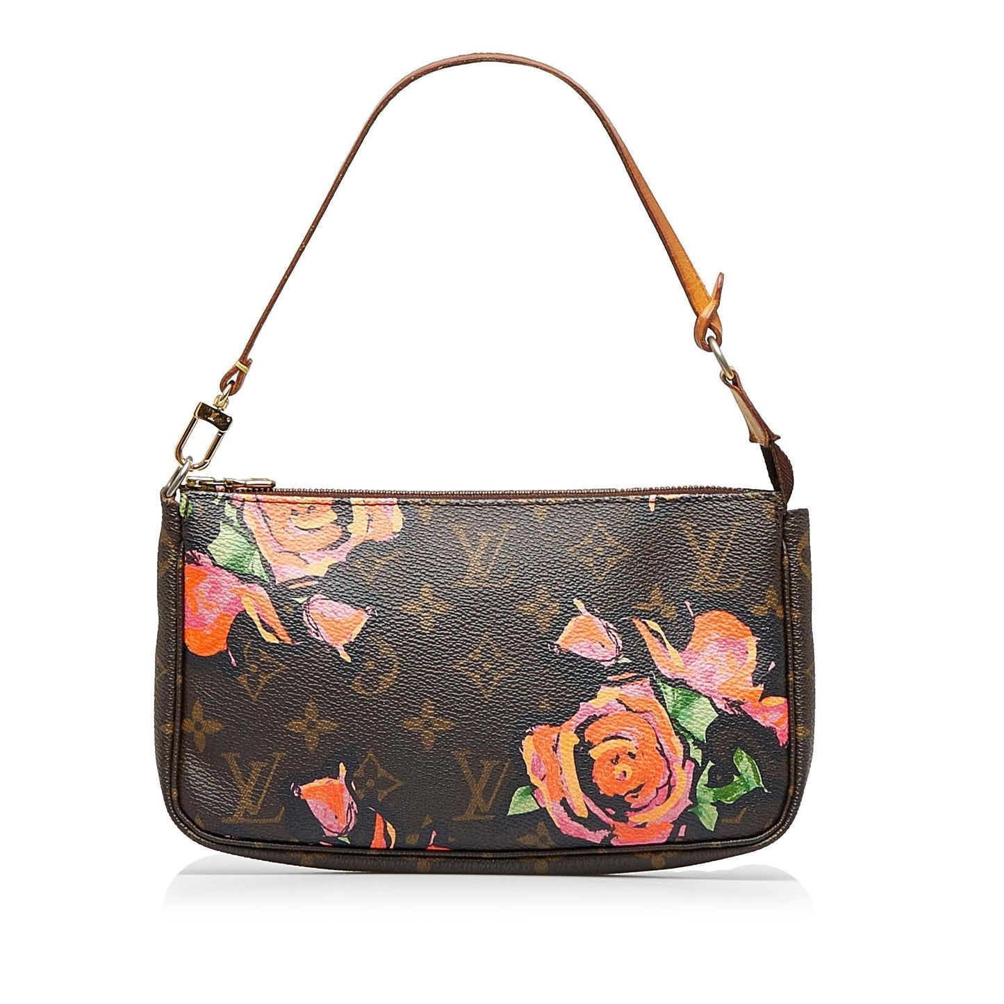 Louis Vuitton x Stephen Sprouse Monogram Roses Pochette Accessoires (SHG-PDeGfn)