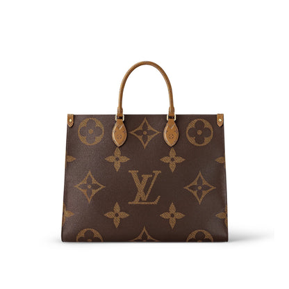 LOUIS VUITTON GIANT REVERSE MONOGRAM ON THE GO TOTE GM