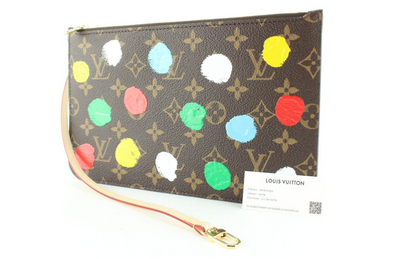 LOUIS VUITTON X YAYOI KUSAMA NEVERFULL POCHETTE WRISTLET