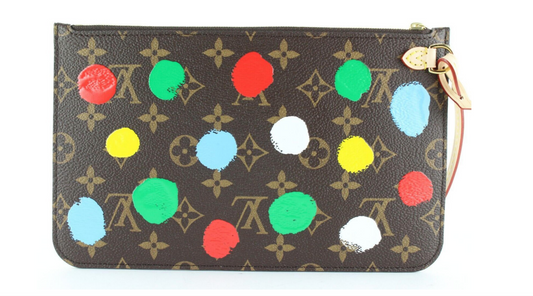 LOUIS VUITTON X YAYOI KUSAMA NEVERFULL POCHETTE WRISTLET