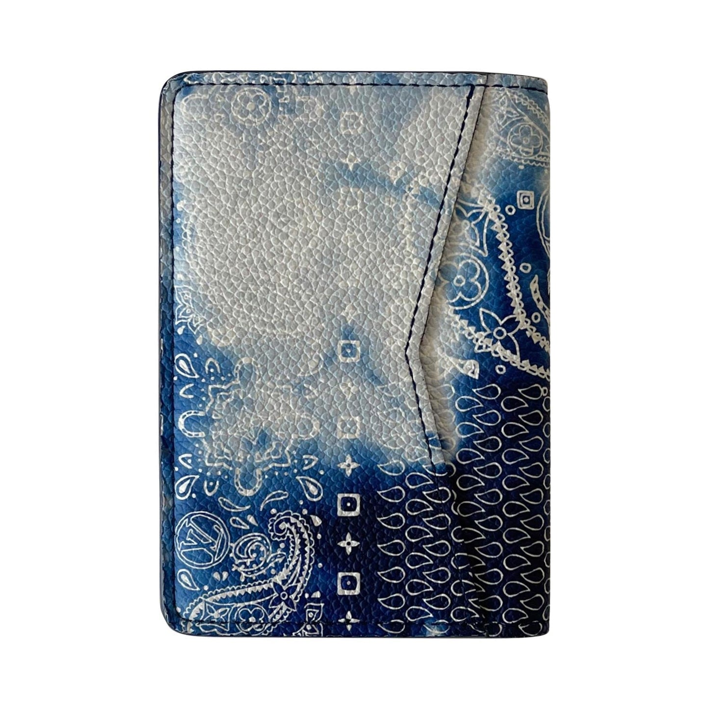 Louis Vuitton Blue Monogram Bandana Wallet